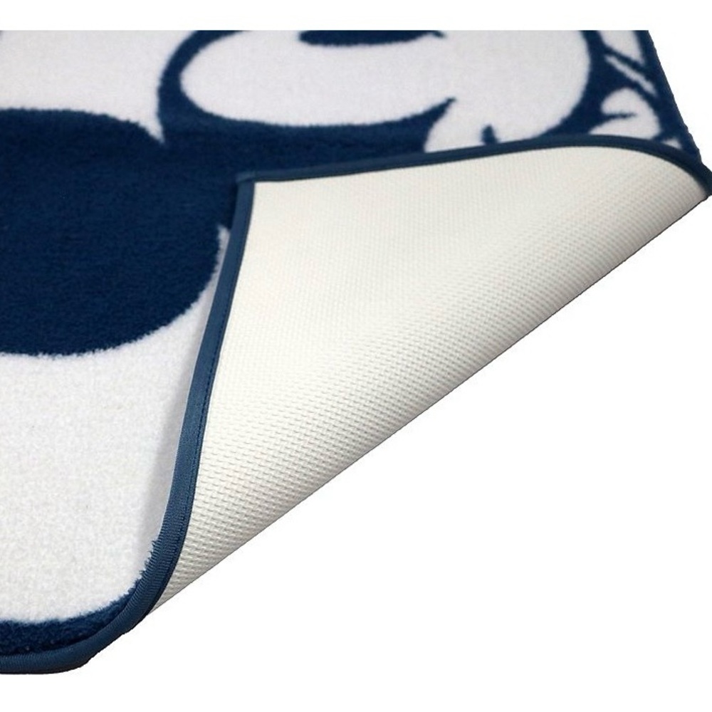 Blue and White Mickey Mouse Rug - Picture 4 of 10